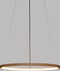 Design Hanglamp Finn 50 cm Beige - Bamboe - LED - Warm wit