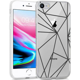 Design hoesje iPhone SE (2022 / 2020) / 8 / 7 - Grafisch - Lijn