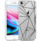 Design hoesje iPhone SE (2022 / 2020) / 8 / 7 - Grafisch - Lijn