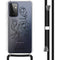 Design hoesje met koord Samsung Galaxy A72 - Abstract Gezicht Bloem - Transparant