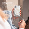 Design hoesje met koord voor de Samsung Galaxy A34 (5G) - White Marble