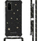 Design hoesje met koord voor de Samsung Galaxy S20 Plus - Sterren - Zwart / Goud