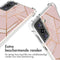 Design hoesje met koord voor de Samsung Galaxy S21 - Grafisch Koper - Roze / Goud