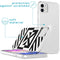 Design hoesje voor de iPhone 11 - Grafisch - Kruis - Transparant