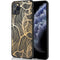 Design hoesje voor de iPhone 11 Pro - Bladeren / Zwart