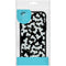 Design hoesje voor de iPhone 13 - Bloem - Wit / Zwart