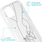 Design hoesje voor de iPhone 13 - Hand - Transparant