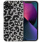 Design hoesje voor de iPhone 13 - Leopard Transparent