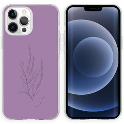 Design hoesje voor de iPhone 13 Pro - Floral Purple