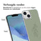Design hoesje voor de iPhone 14 - Floral Green