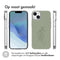 Design hoesje voor de iPhone 14 - Floral Green