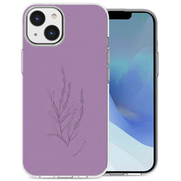 Design hoesje voor de iPhone 14 - Floral Purple