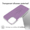 Design hoesje voor de iPhone 14 - Floral Purple