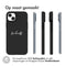 Design hoesje voor de iPhone 14 Plus - Fuck Off - Zwart