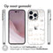 Design hoesje voor de iPhone 14 Pro - Boobs all over - Transparant