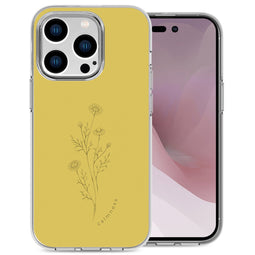 Design hoesje voor de iPhone 14 Pro - Floral Lime