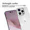 Design hoesje voor de iPhone 14 Pro - Paardenbloem - Wit