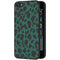 Design hoesje voor de iPhone 5 / 5s / SE - Luipaard - Groen / Zwart