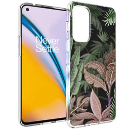 Design hoesje voor de OnePlus Nord 2 - Jungle - Groen / Roze