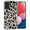 Design hoesje voor de Samsung Galaxy A13 (4G) - Luipaard / Zwart