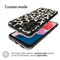 Design hoesje voor de Samsung Galaxy A13 (4G) - Luipaard / Zwart