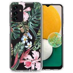 Design hoesje voor de Samsung Galaxy A13 (5G) / A04s - Tropical Jungle