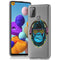 Design hoesje voor de Samsung Galaxy A21s - Aap - Blauw