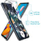 Design hoesje voor de Samsung Galaxy A21s - Bloem - Wit
