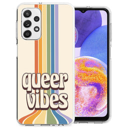 Design hoesje voor de Samsung Galaxy A23 (5G) - Rainbow Queer vibes
