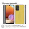 Design hoesje voor de Samsung Galaxy A33 - Floral Lime