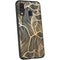 Design hoesje voor de Samsung Galaxy A40 - Bladeren / Zwart