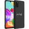 Design hoesje voor de Samsung Galaxy A41 - Fuck Off - Zwart