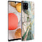 Design hoesje voor de Samsung Galaxy A42 - Marmer - Gebroken Beige