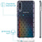 Design hoesje voor de Samsung Galaxy A50 / A30s - Hartjes - Zwart