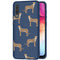 Design hoesje voor de Samsung Galaxy A50 / A30s - Luipaard - Blauw