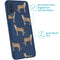 Design hoesje voor de Samsung Galaxy A50 / A30s - Luipaard - Blauw
