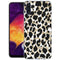 Design hoesje voor de Samsung Galaxy A50 / A30s - Luipaard / Zwart