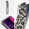 Design hoesje voor de Samsung Galaxy A50 / A30s - Luipaard / Zwart
