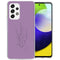 Design hoesje voor de Samsung Galaxy A53 - Floral Purple