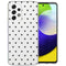 Design hoesje voor de Samsung Galaxy A53 - Hartjes - Zwart