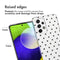 Design hoesje voor de Samsung Galaxy A53 - Hartjes - Zwart