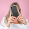Design hoesje voor de Samsung Galaxy A53 - Hartjes - Zwart