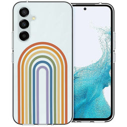 Design hoesje voor de Samsung Galaxy A54 (5G) - Rainbow
