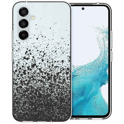 Design hoesje voor de Samsung Galaxy A54 (5G) - Spetters - Zwart