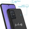 Design hoesje voor de Samsung Galaxy A71 - Fuck Off - Zwart