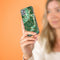 Design hoesje voor de Samsung Galaxy A71 - Grafisch Koper / Groen