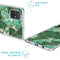 Design hoesje voor de Samsung Galaxy A71 - Grafisch Koper / Groen