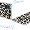 Design hoesje voor de Samsung Galaxy A71 - Luipaard / Zwart