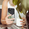 Design hoesje voor de Samsung Galaxy A71 - Marmer - Groen / Zwart