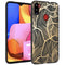 Design hoesje voor de Samsung Galaxy M11 / A11 - Bladeren / Zwart
